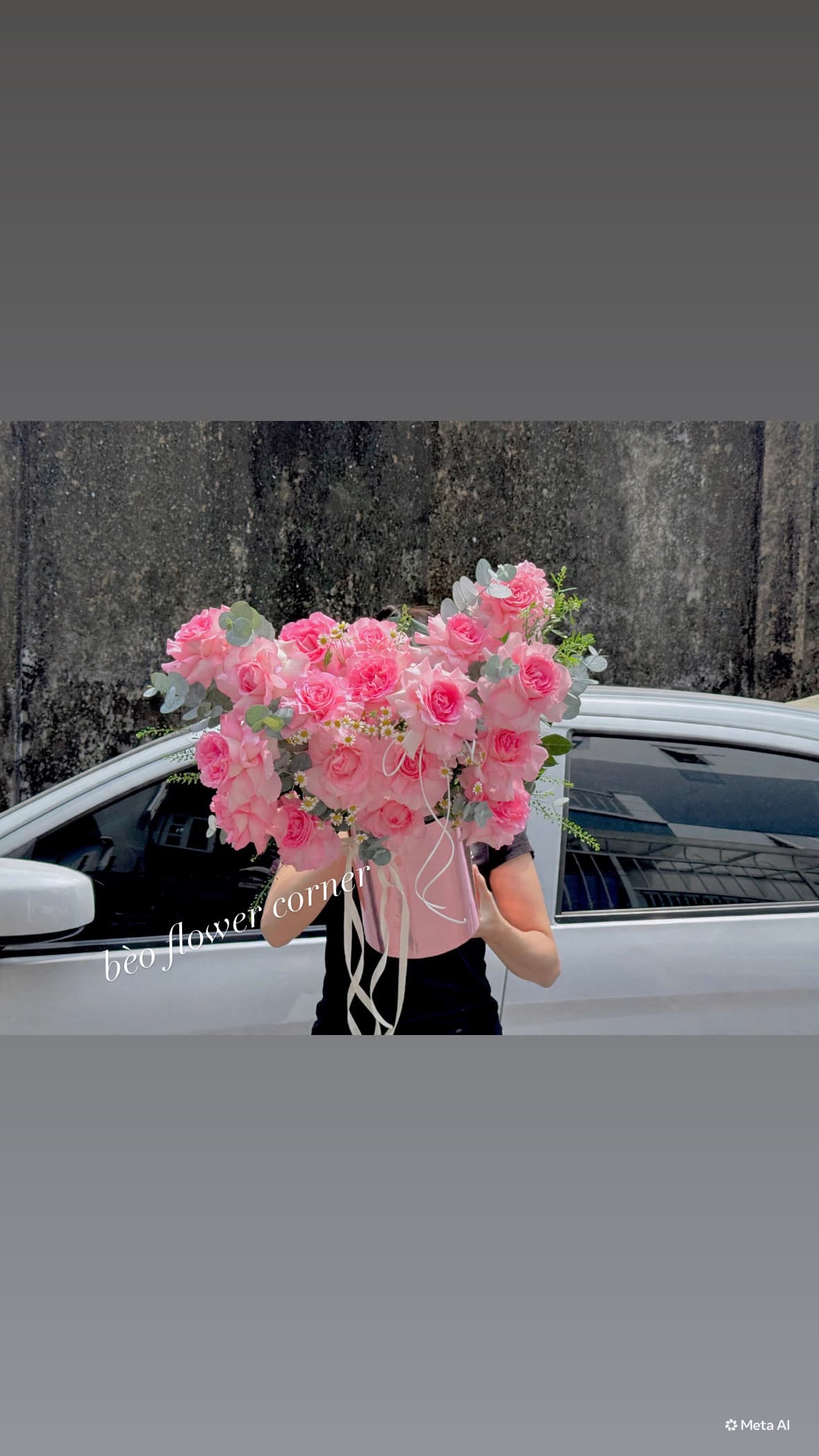lãng hoa giỏ hoa 