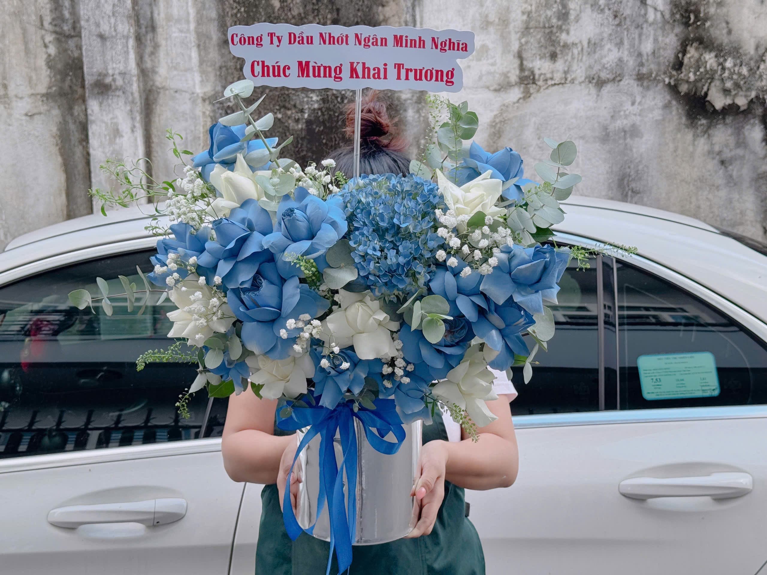 lãng hoa giỏ hoa 